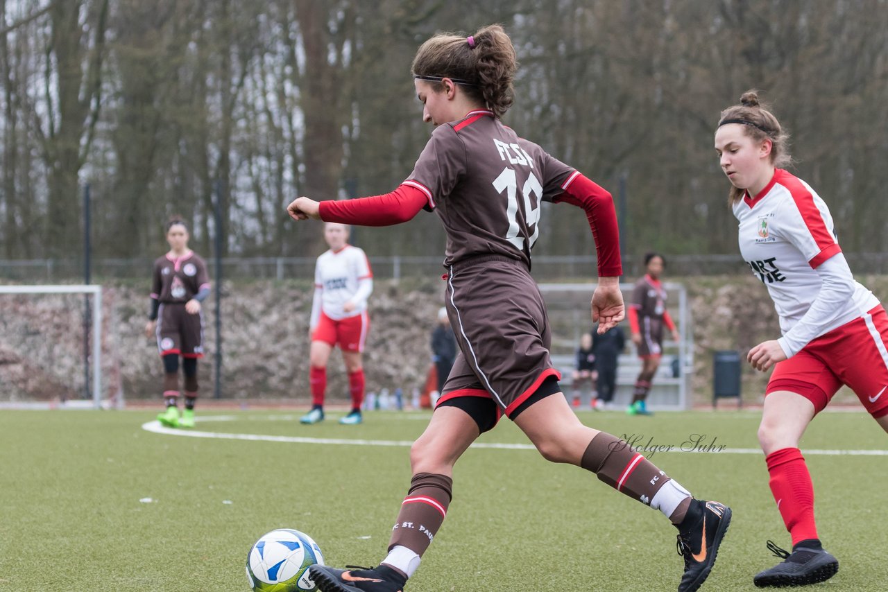 Bild 120 - B-Juniorinnen Walddoerfer - St.Pauli : Ergebnis: 4:1